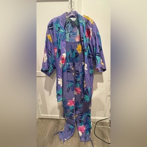 Purple Romper and Top - Picture 1 of 4